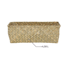 Cesto Quadrado De Seagrass 30cm - Oikos