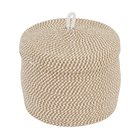 Cesto Redondo Bege 26 x 23 x 30 Oikos
