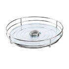 Cesto Redondo Com Vidro 2388 Cromado