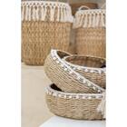 Cesto Redondo Fibras Folk 25x28x8cm - Yoi