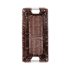 Cesto Retangular Com Alça Reta África 30 Cm - Mimo Style - Yk