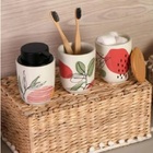 Cesto Retangular Fibras Folk 27x17x12cm - Yoi