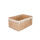 Cesto Retangular Fibras Folk 27x17x12cm - Yoi