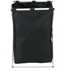 Cesto Roupa Suja Cromado Desmontavel Organizador Lavanderia M