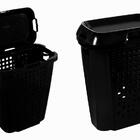 Cesto Roupas C/cesto Astra 45l Preto Ref: Rb6