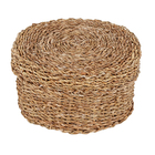 Cesto Seagrass Bege Carajas 20L 32x32x20cm Mek
