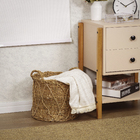 Cesto Seagrass Bege Caubi 27,6L 32x32x27cm Mek
