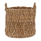 Cesto Seagrass Bege Caubi 27,6L 32x32x27cm Mek