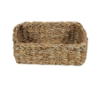 Cesto Seagrass Bege Ecoeama 7,7L 32x20x12cm Mek