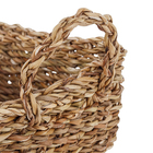 Cesto Seagrass Bege Irai 6,1L 28x20x11cm Mek