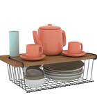 Cesto Suspenso Grande Elegance Preto Dicarlo