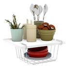 Cesto Suspenso Pequeno Essence Branco Dicarlo