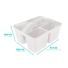 Cesto Transporta Tudo Branco Nitron