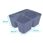 Cesto Transporta Tudo Preto Nitron