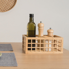 Cesto Vazado de Bambu 26cm Oikos