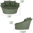 Chaise Area Jardim Aluminio Varanda Sacada Piscina Livia Fibr