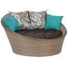 Chaise Area Jardim Aluminio Varanda Sacada Piscina Livia Fibr