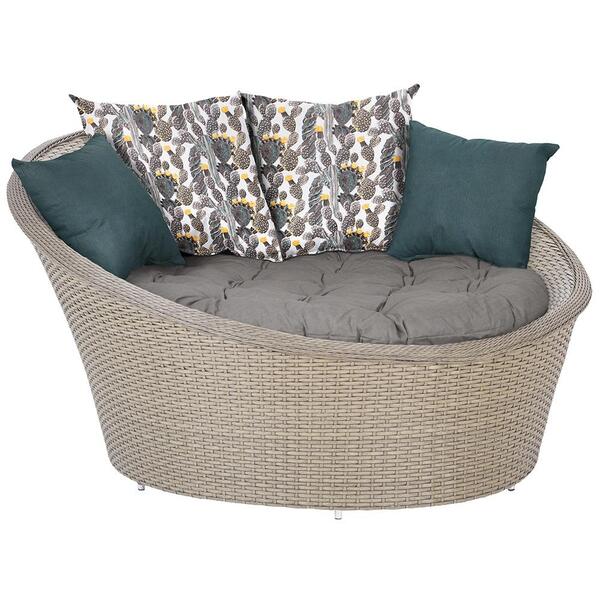 Chaise Area Jardim Varanda Sacada Piscina Livia Fibra Sint.co