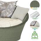 Chaise Area Jardim Varanda Sacada Piscina Livia Fibra Sint.co