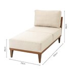 Chaise Boreal Base Em Madeira Com Mola Ensacada Cabecasa Made