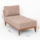 Chaise Boreal Base Em Madeira Com Mola Ensacada Cabecasa Made