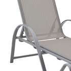 Chaise Com Tela Búzios -rivatti - Cinza