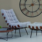 Chaise Costela Roncalli Poltrona Estofada Divan Conforto