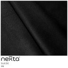 Chaise Direito Sala De Estar Penélope Base Preto Suede Preto