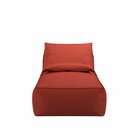 Chaise Em Outdoor Com Encosto Móvel Taipe Coral