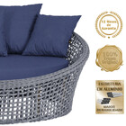 Chaise Hungria Alumínio Pintura Fendi Corda Náutica E10 Trama