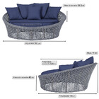 Chaise Hungria Alumínio Pintura Fendi Corda Náutica E10 Trama