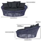 Chaise Hungria Alumínio Pintura Fendi Corda Náutica E12 Trama