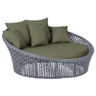 Chaise Hungria Alumínio Pintura Fendi Corda Náutica E13 Trama