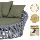 Chaise Hungria Alumínio Pintura Fendi Corda Náutica E13 Trama