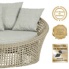 Chaise Hungria Alumínio Pintura Fendi Corda Náutica E3 Trama