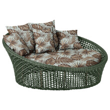 Chaise Hungria Alumínio Pintura Fendi Corda Náutica E6 Trama