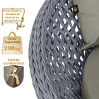 Chaise Hungria Alumínio Pintura Fendi Corda Náutica E8 Trama