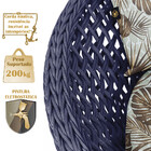 Chaise Hungria Alumínio Pintura Preta Corda Náutica E6 Trama