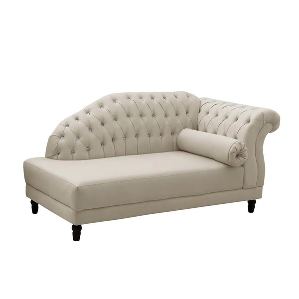 Chaise Longue Divã Olimpia Em Madeira De Reflorestamento Mate