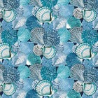 Chaise Orbit Com Puff - Tecido Coquille Azul