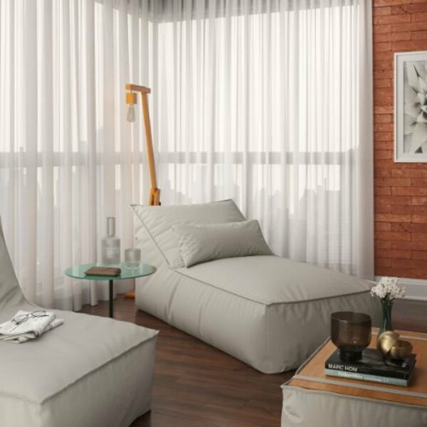 Chaise Para Jardim/varanda Em Linho Taipe Areia