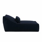 Chaise Para Jardim/varanda Em Linho Taipe Azul Marinho