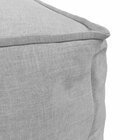 Chaise Para Jardim/varanda Em Linho Taipe Cinza