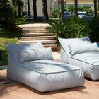 Chaise Para Jardim/varanda Em Outdoor Taipe Cinza