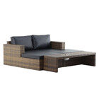 Chaise Recife Em Alumínio Para Área Piscina Jardim Trama Orig