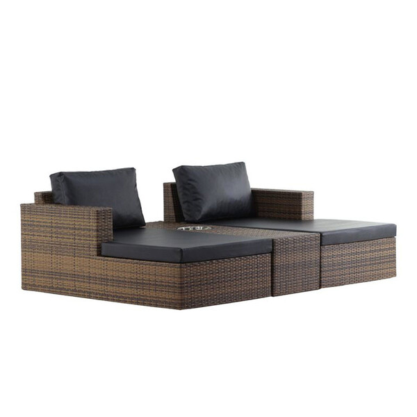 Chaise Recife Em Alumínio Para Área Piscina Jardim Trama Orig