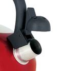 Chaleira Aço Inox 2,5l Mattina Vermelho