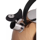 Chaleira Aço Inox Bronze Premium 2 Litros Com Apito - Mimo St