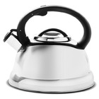 Chaleira Aço Inox Com Apito Brinox Indução 2,7l Prata