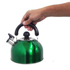 Chaleira Apito Inox Cafe Cha Leite Agua Cozinha Casa Bebidas